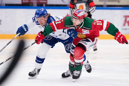 Leksands Patrik Norén och Moras Alexander Hilmerson