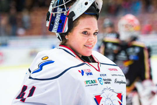 Linköpings målvakt Florence Schelling