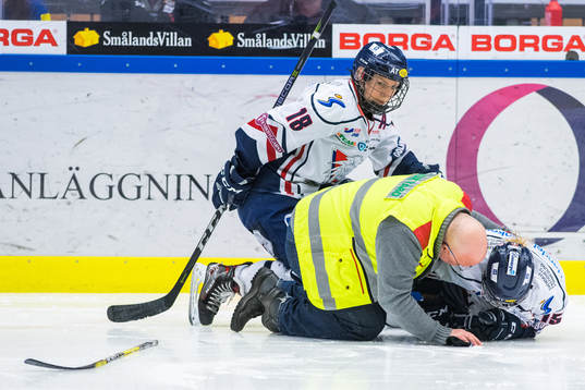 Linköpings Lara Stalder skadad
