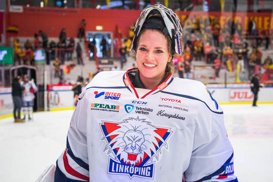 Linköpings målvakt Florence Schelling