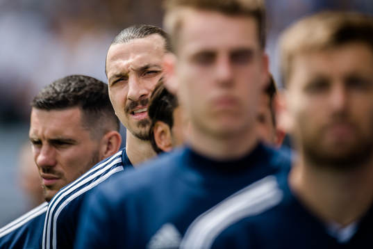LA Galaxys Zlatan Ibrahimovic