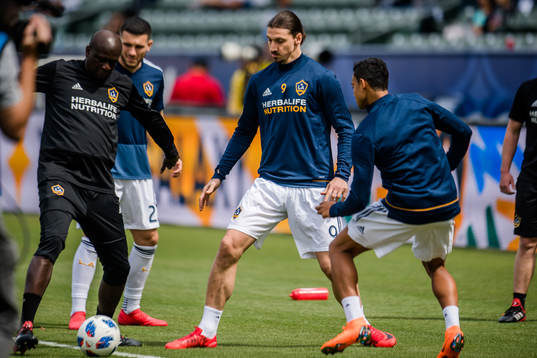 LA Galaxys Zlatan Ibrahimovic