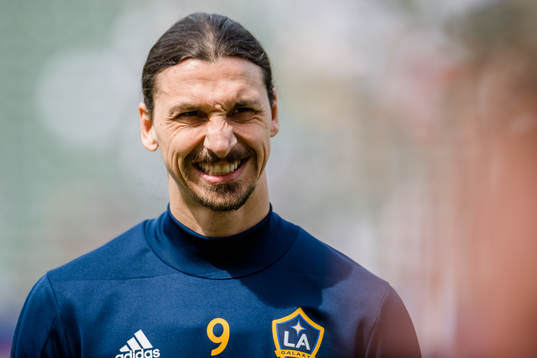 LA Galaxys Zlatan Ibrahimovic