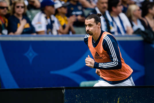 LA Galaxys Zlatan Ibrahimovic