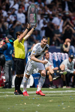 LA Galaxys Zlatan Ibrahimovic