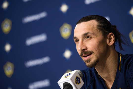 LA Galaxys Zlatan Ibrahimovic