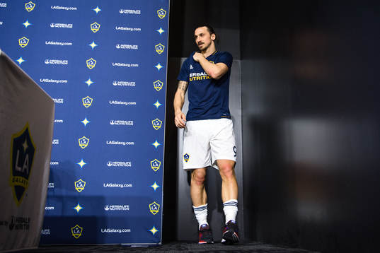 LA Galaxys Zlatan Ibrahimovic