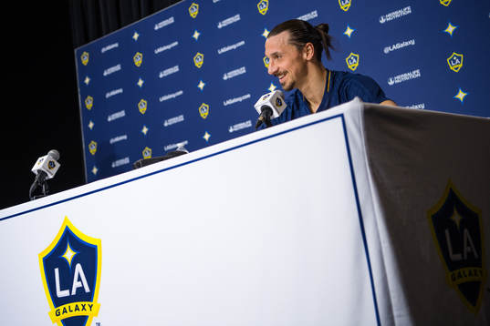 LA Galaxys Zlatan Ibrahimovic