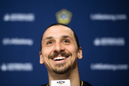 LA Galaxys Zlatan Ibrahimovic