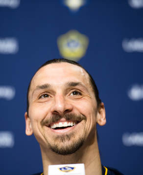 LA Galaxys Zlatan Ibrahimovic