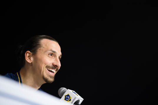 LA Galaxys Zlatan Ibrahimovic