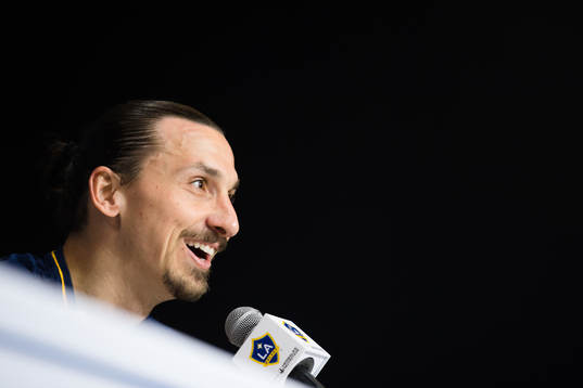 LA Galaxys Zlatan Ibrahimovic