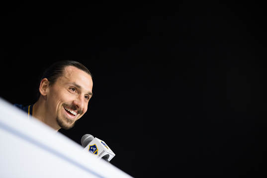 LA Galaxys Zlatan Ibrahimovic