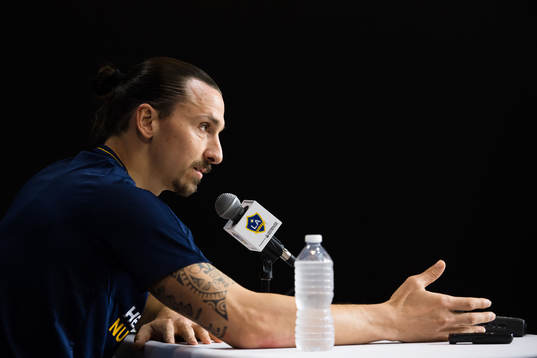 LA Galaxys Zlatan Ibrahimovic