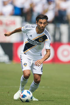 LA Galaxys Baggio Husidic