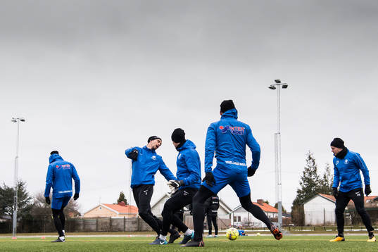 Trelleborgs Sebastian Ohlsson, Johannes Johansson och