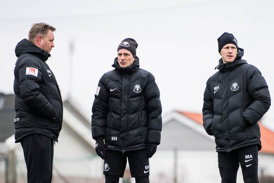 Trelleborgs tränare Patrick Winqvist, assisterande