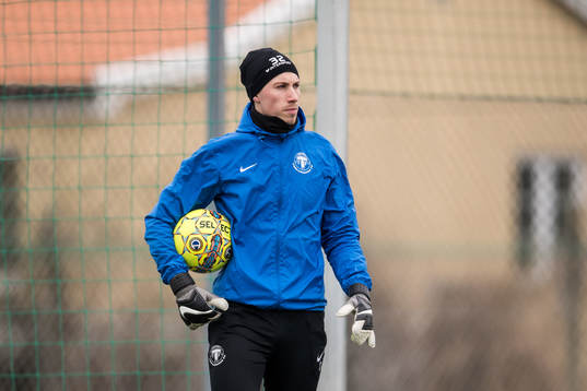 Trelleborgs målvakt Dennis Petersson