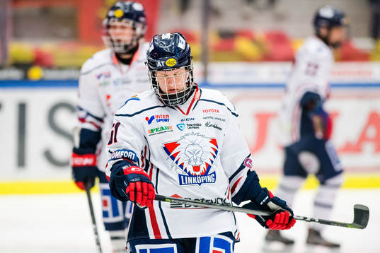 Linköpings Pernilla Winberg  deppar