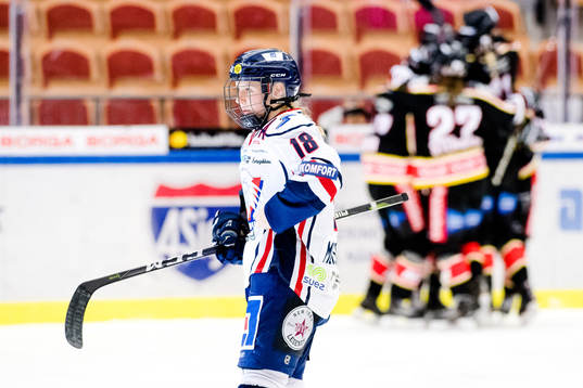 Linköpings Ingrid Morset deppar
