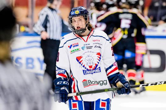Linköpings Emma Murén deppar