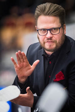 Luleås tränare Fredrik Glader