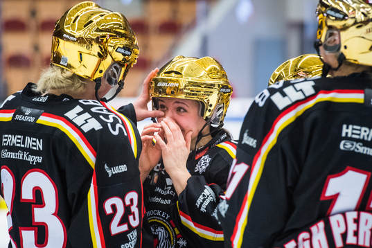 Luleås Anja Stiefel i tårar