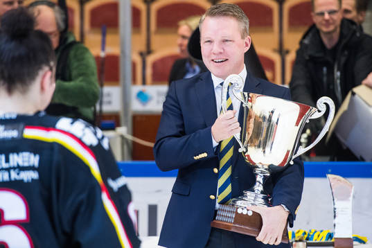 Anders Larsson, ordförande Svenska Ishockeyförbundet