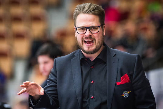 Luleås tränare Fredrik Glader