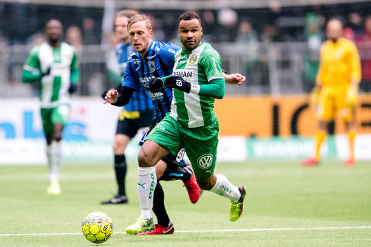 Sirius Christer Gustafsson och Hammarbys Serge-Junior