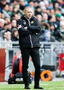 Hammarbys tränare Stefan Billborn