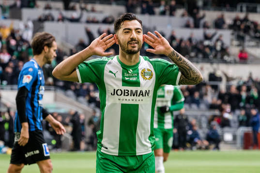 Bläddra bland fler bilder av Fotboll, Allsvenskan, Hammarby - Sirius