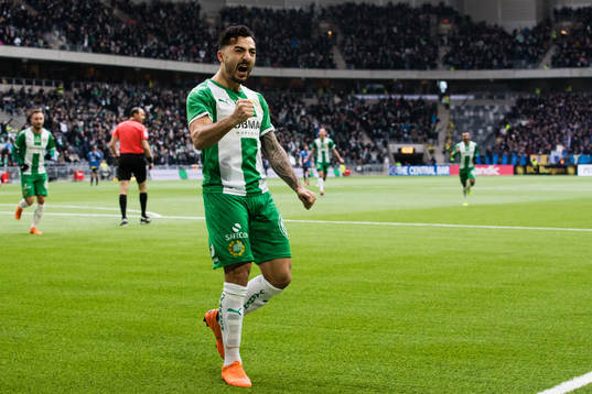Hammarbys Jiloan Hamad jublar