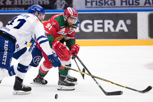 Leksands Marcel Müller och Moras Jacob Lagacé