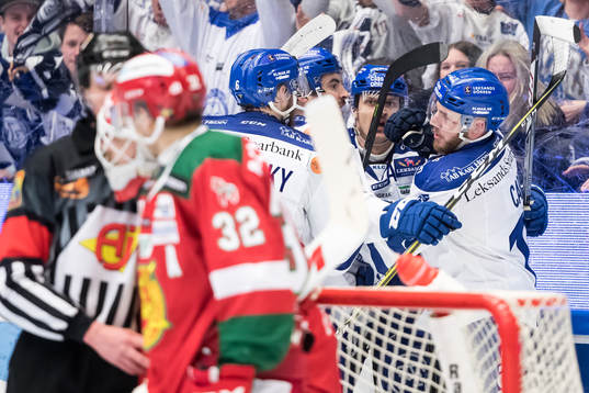 Leksands Martin Karlsson jublar