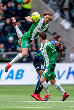 Häckens Björn Paulsen och Sirius Moses Ogbu