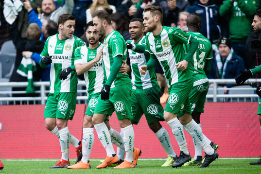Hammarbys Jiloan Hamad jublar