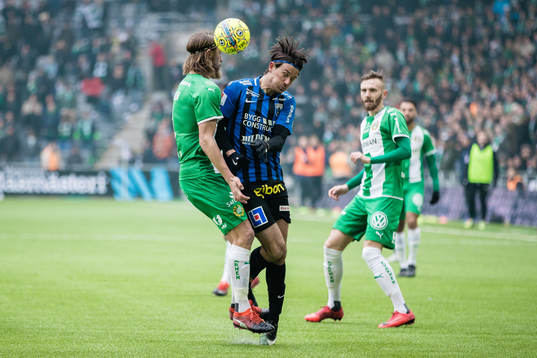 Sirius Stefano Vecchia och Hammarbys Björn Paulsen