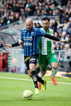 Sirius Karl Larson och Hammarbys Jiloan Hamad