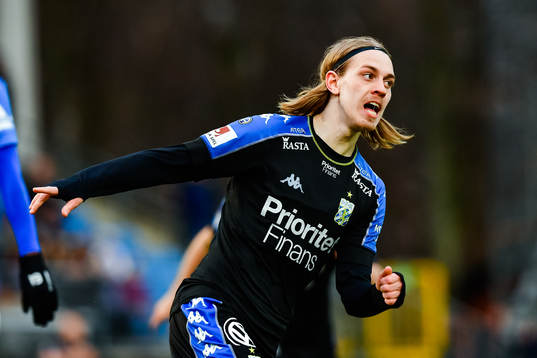 IFK Göteborgs Elias Mar Omarsson  jublar