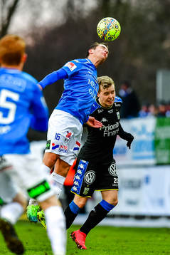 Trelleborgs Oscar Johansson och IFK Göteborgs Victor