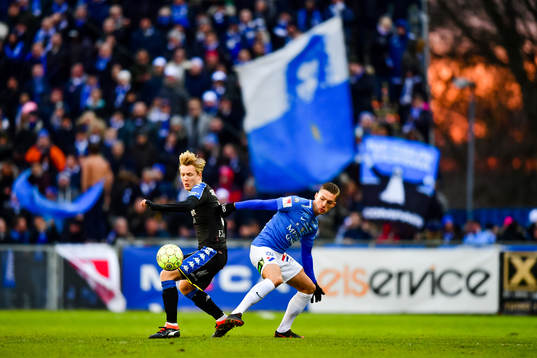 IFK Göteborgs Victor Wernersson och Trelleborgs Sebastian