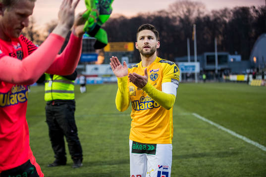 Falkenbergs Tibor Joza tackar publiken