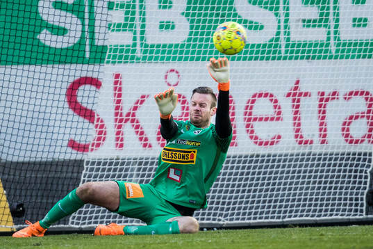 Landskronas målvakt Viktor Noring
