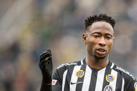 Landskronas Karim Sadat lunder fotbollsmatchen i Superettan