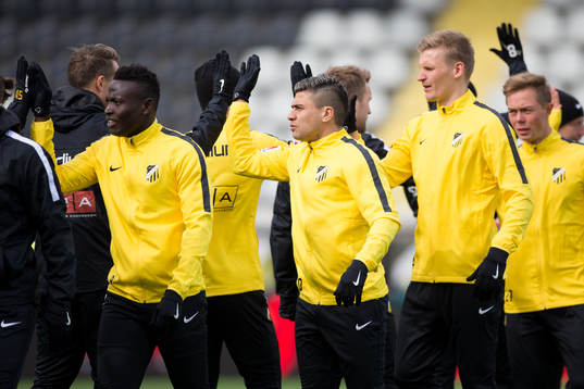 Häckens Alhassan Kamara, Paulinho och Juhani Ojala