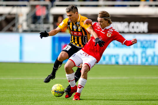 Häckens Paulinho och Kalmars Isak Magnusson