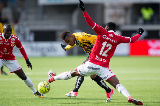 Häckens Nasiru Mohammed mot Kalmars Lumala Abdu