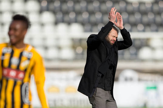 Häckens tränare Andreas Alm
