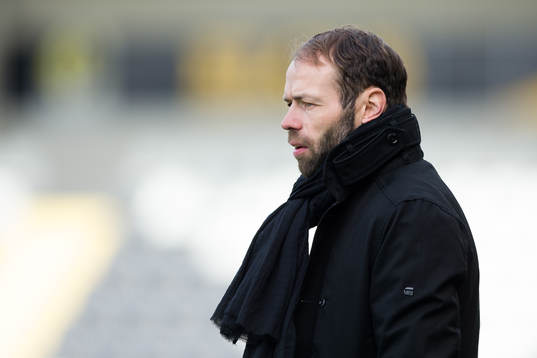 Häckens tränare Andreas Alm